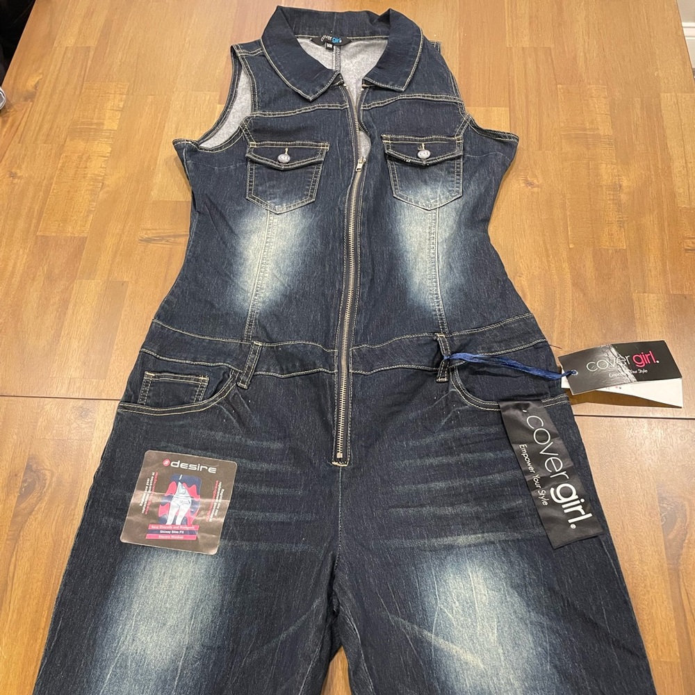 Women’s Blue Denim Jumpsuit